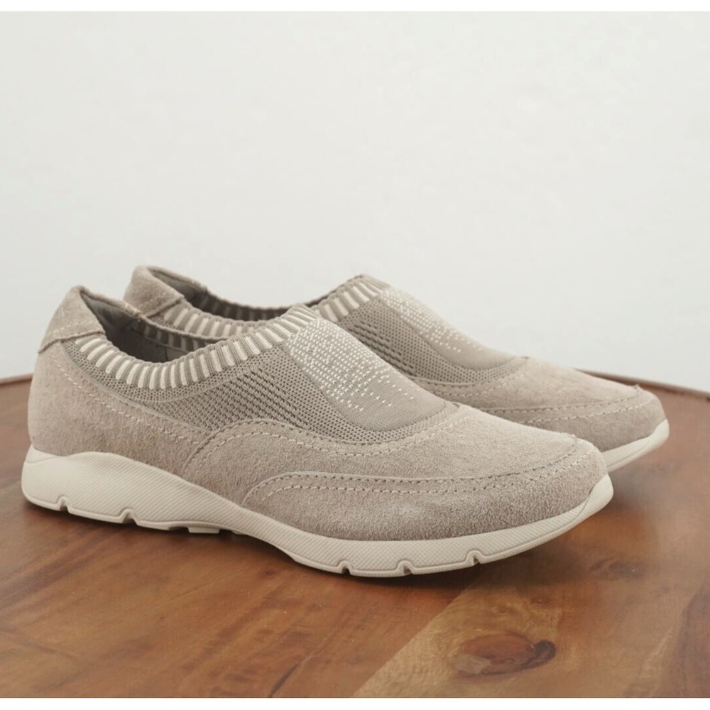 Dansko Beige Slip-On Sneakers